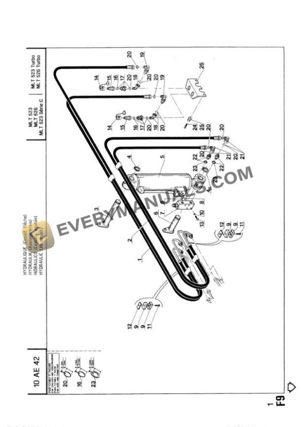 Manitou MLT 523 S2 - Mono-Ultra to MLT 526 Turbo S2 - Mono-Ultra Operator Manual 547025 FR-EN-4