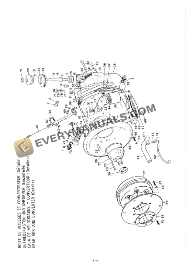 Manitou MLT 626 Repair Manual 47917-4