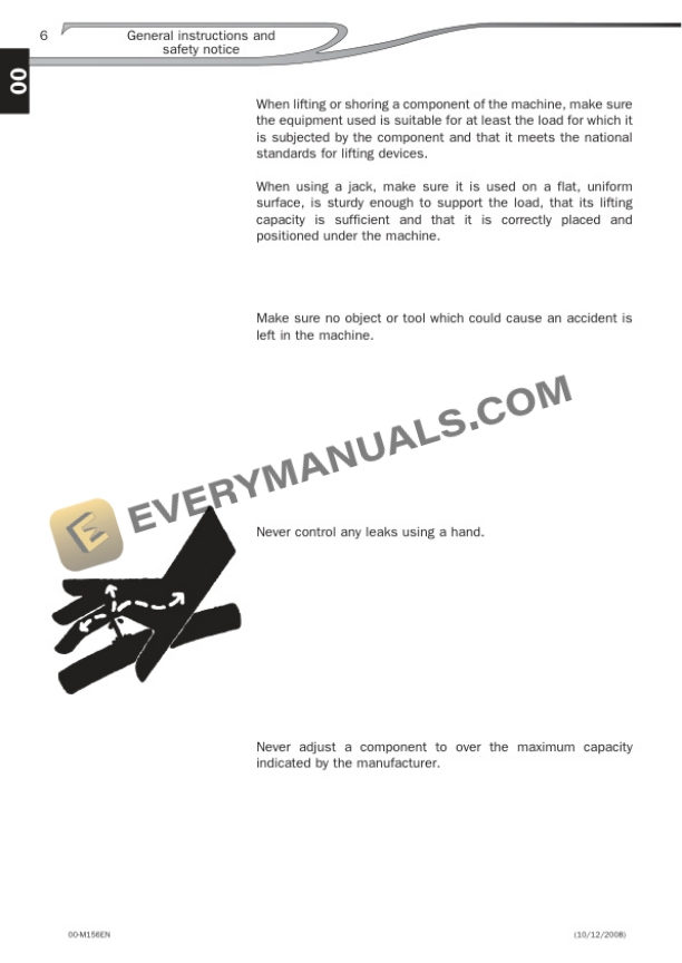 Manitou MLT 627 T Evolution 24, MLT 627 T Evolution 20, MLT 627 T Evolution Compact 20 Series C-E3 Parts Manual 647025EN 5 Manitou MLT 627 T Evolution 24, MLT 627 T Evolution 20, MLT 627 T Evolution Compact 20 Series C-E3 Parts Manual 647025EN - Image 3