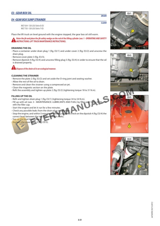Manitou MLT 634 -120 LSU SG-E3, MLT 634 -120 LSU PS SG-E3, MLT 735 -120 LSU S7-E3 Operator Manual 647387EN 7 Manitou MLT 634 -120 LSU SG-E3, MLT 634 -120 LSU PS SG-E3, MLT 735 -120 LSU S7-E3 Operator Manual 647387EN - Image 5