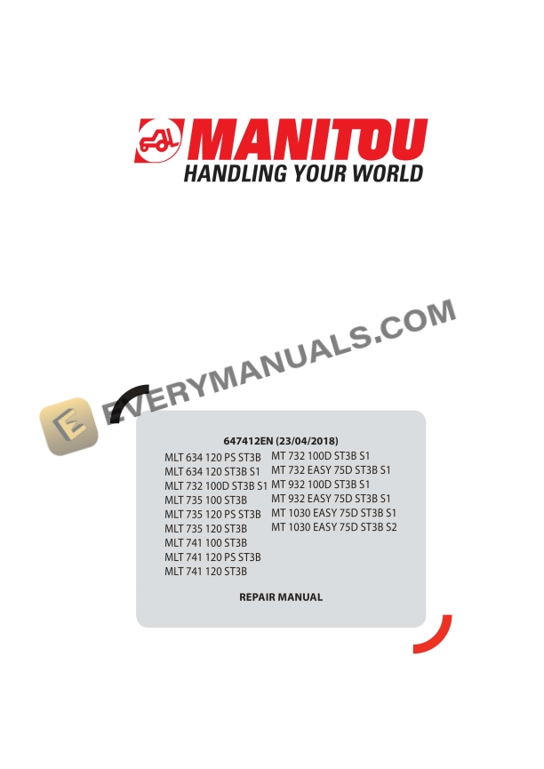 manitou mlt 634 120 ps st3b to mt 1030 easy 75d st3b s2 repair manual 647412en 1