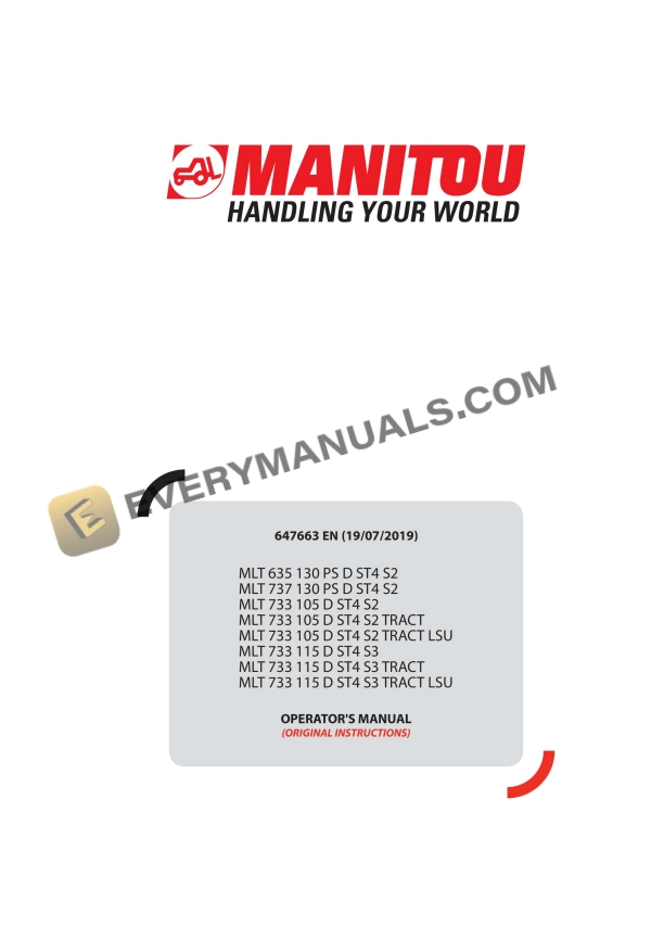 manitou mlt 635 130 ps d st4 s2 to mlt 733 115 d st4 s3 tract lsu operator manual 647663en 1
