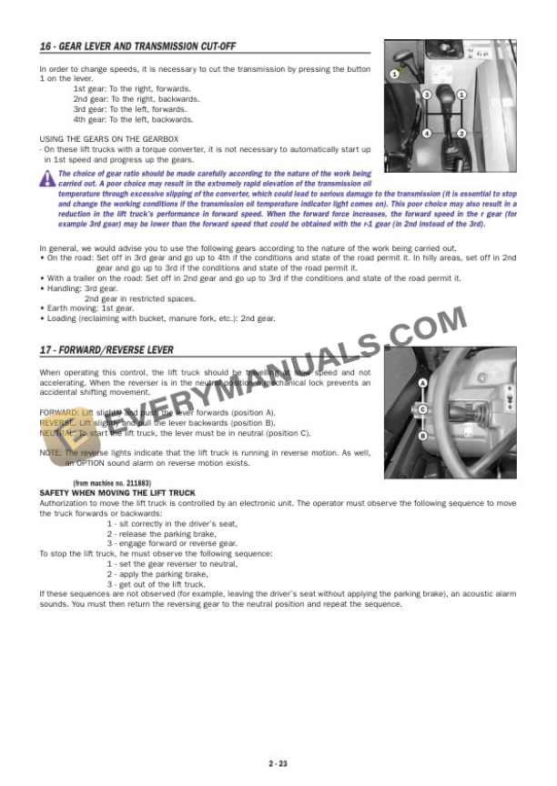 Manitou MLT 845 -120 LSU S3-E2, MLT 940 L -120 LSU S3-E2 Operator Manual 547850EN 5 Manitou MLT 845 -120 LSU S3-E2, MLT 940 L -120 LSU S3-E2 Operator Manual 547850EN-3