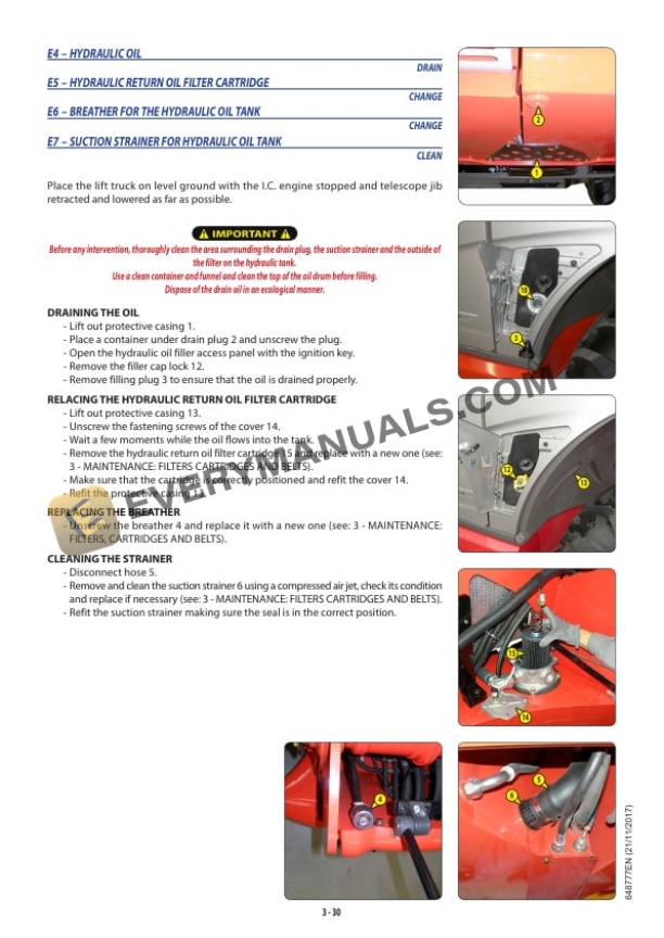 Manitou MLT 960 Operator Manual 648777EN-5