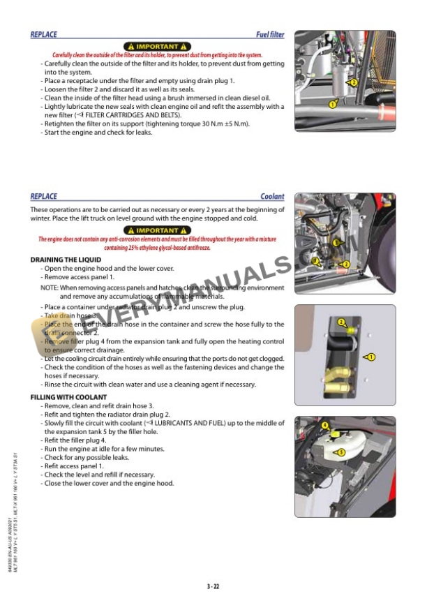 Manitou MLT 961 160 V- L Y ST5 S1, MLT-X 961 160 V- L Y ST3A S1 Operator Manual 649330 EN-AU-US-5