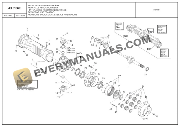 Manitou MLT-X 845 120M ST3A S6 Parts Manual 649225 6 Manitou MLT-X 845 120M ST3A S6 Parts Manual 649225 - Image 4