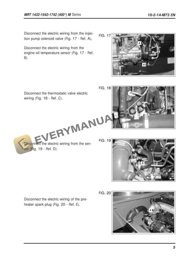 Manitou MRT 1432-1542-1742 360 Repair Manual M72EN 4 Manitou MRT 1432-1542-1742 360 Repair Manual M72EN - Image 2
