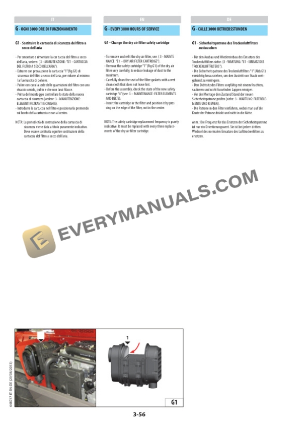 Manitou MRT 1440 ST3B (400) Easy, MRT 1640 ST3B (400) Easy, MRT 1840 ST3B (400-360) Easy Operator Manual 648747 IT-EN-DE-5