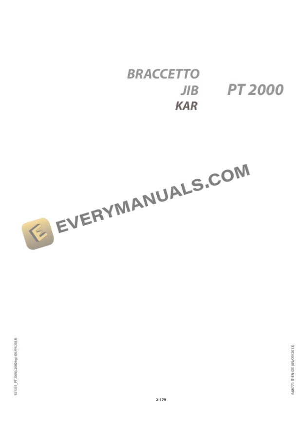 Manitou MRT 1440 ST3B 400 Easy, MRT 1640 ST3B 400 Easy, MRT 1840 ST3B 400 Easy, MRT 1840 ST3B 360 Easy User Manual 648771 IT-EN-HU-5