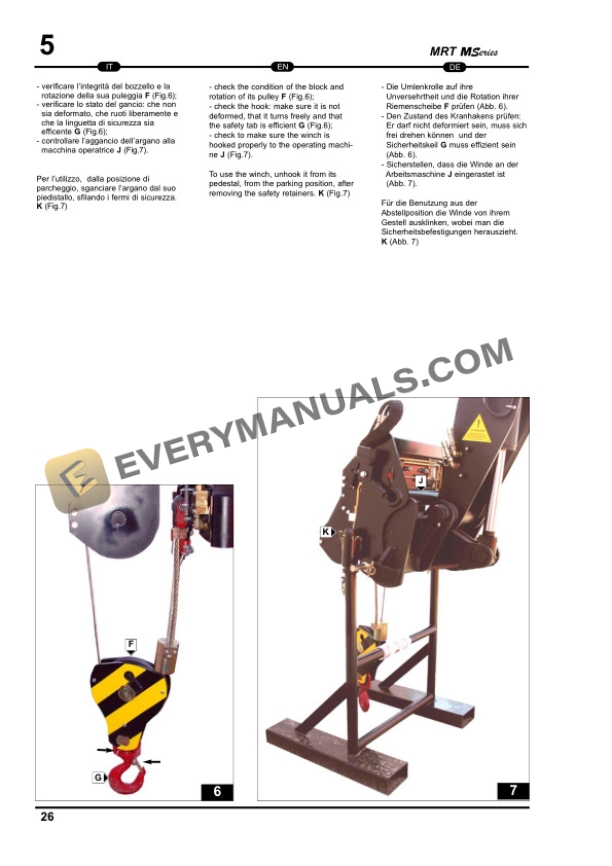 Manitou MRT 1842 (360-400) M Series E3 Operator Manual 648464 IT-EN-DE-2