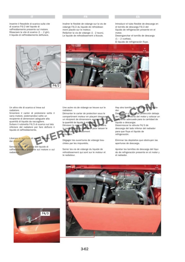 Manitou MRT 1850 Plus-E3 Privilege, MRT 2150 Plus-E3 Privilege, MRT 2540 Plus-E3 Privilege Instructions Manual 648665 IT-FR-ES-5