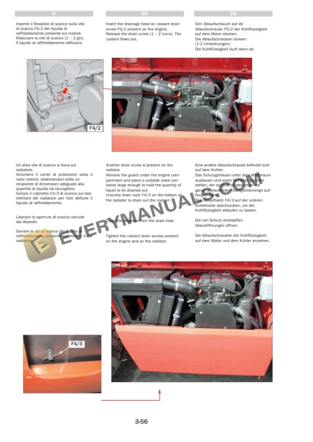 Manitou MRT 1850 Plus E3 Privilege, MRT 2150 Plus E3 Privilege, MRT 2540 Plus E3 Privilege Operator Manual 648665 IT-EN-DE-5