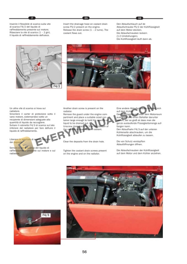 Manitou MRT 2150 E3 Privilege, MRT 2540 E3 Privilege Operator Manual 648432 IT-EN-DE-4