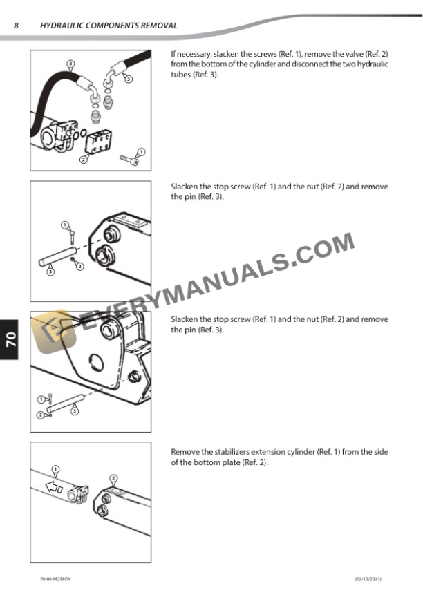 Manitou MRT 2150 Plus ST4 S1, MRT 2540 Plus ST4 S1 Repair Manual 647585EN 5 Manitou MRT 2150 Plus ST4 S1, MRT 2540 Plus ST4 S1 Repair Manual 647585EN - Image 3