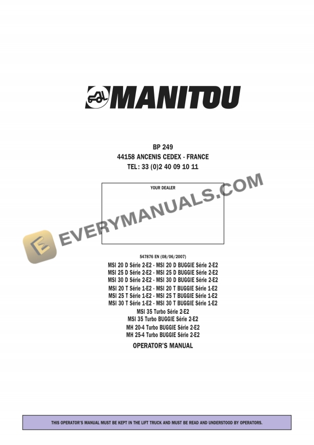 manitou msi 20 d s2 e2 to mh 25 4 turbo buggie s2 e2 operator manual 547876en 1
