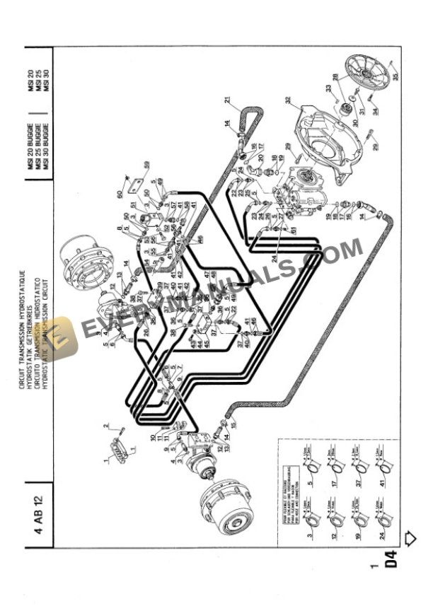 Manitou MSI 20, MSI 25, MSI 30, MSI 20 BUGGIE, MSI 25 BUGGIE, MSI 30 BUGGIE Operator Manual 547009 FR-EN-3