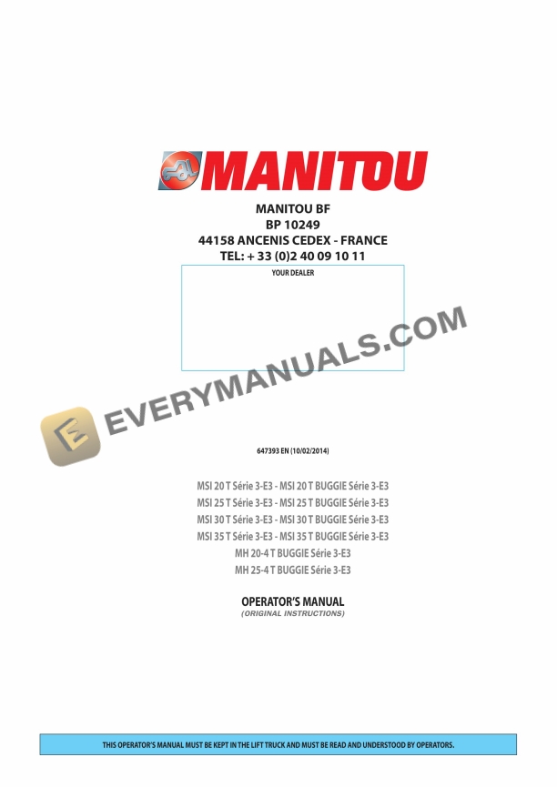 manitou msi 20 t s3 e3 to mh 25 4 t buggie s3 e3 operator manual 647393en 1