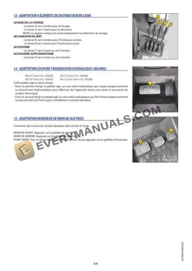 Manitou MSI 20 T S3-E3 to MH 25-4 T BUGGIE S3-E3 Operator Manual 647393EN 6 Manitou MSI 20 T S3-E3 to MH 25-4 T BUGGIE S3-E3 Operator Manual 647393EN - Image 4