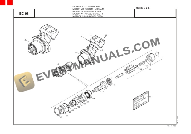 Manitou MSI 30 LPG Series 2-E Parts Manual 547922P 6 Manitou MSI 30 LPG Series 2-E Parts Manual 547922P-4