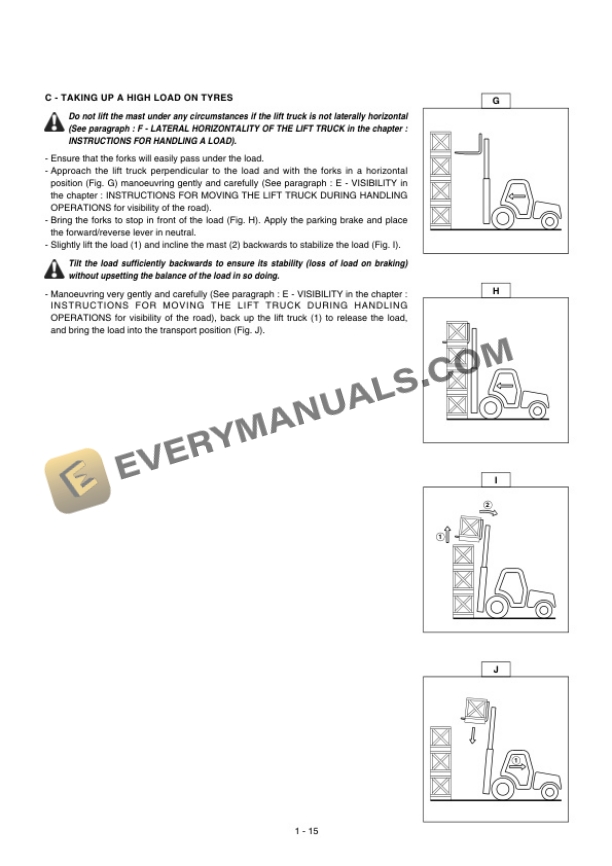 Manitou MSI 35 Turbo, MSI 35 Turbo BUGGIE Operator Manual 547822EN 4 Manitou MSI 35 Turbo, MSI 35 Turbo BUGGIE Operator Manual 547822EN-2