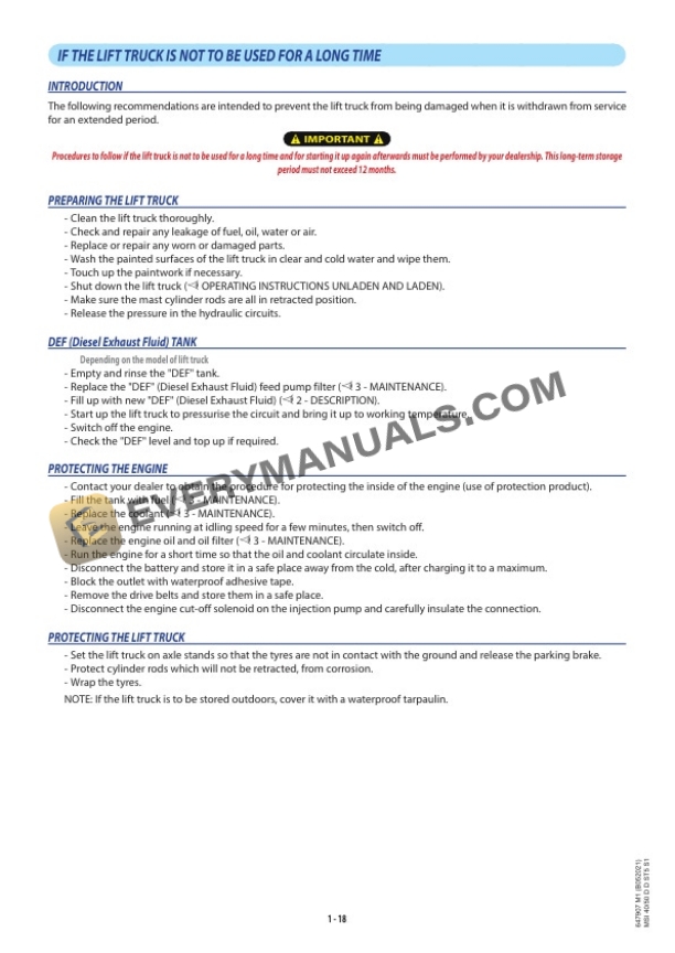 Manitou MSI 40 D D ST5 S1, MSI 50 D D ST5 S1 Operator Manual 647907EN-USM1B052021 4 Manitou MSI 40 D D ST5 S1, MSI 50 D D ST5 S1 Operator Manual 647907EN-USM1B052021 - Image 2