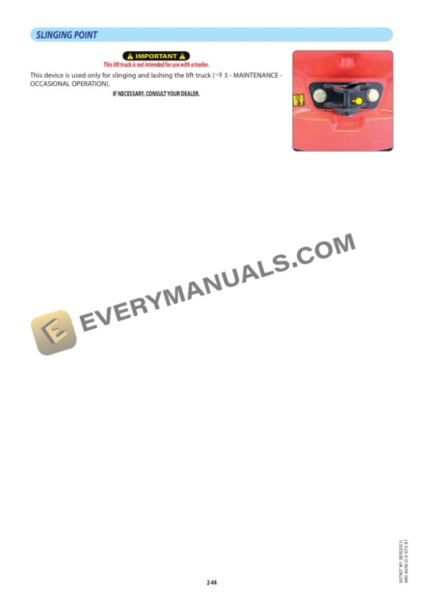 Manitou MSI 40 D D ST5 S1, MSI 50 D D ST5 S1 Operator Manual 647907EN-USM1B052021 6 Manitou MSI 40 D D ST5 S1, MSI 50 D D ST5 S1 Operator Manual 647907EN-USM1B052021 - Image 4