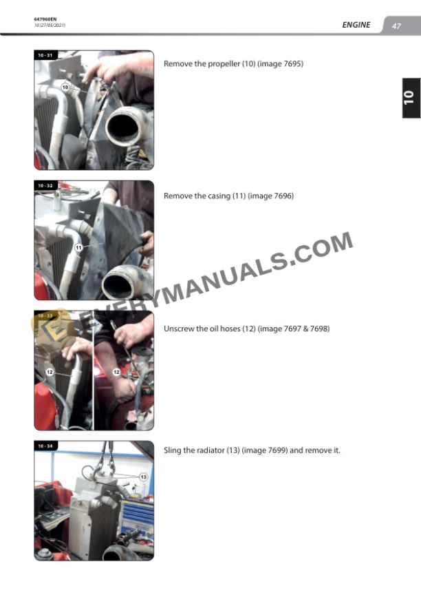 Manitou MSI 40 D D ST5 S1, MSI 50 D D ST5 S1 Repair Manual 647960EN 4 Manitou MSI 40 D D ST5 S1, MSI 50 D D ST5 S1 Repair Manual 647960EN - Image 2
