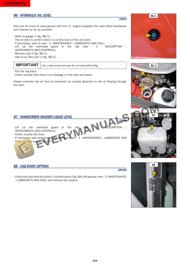 Manitou MSI30 D Turbo Series 2-E3, MH25-4 Turbo Series 2-E3 Operator Manual 647000AS 7 Manitou MSI30 D Turbo Series 2-E3, MH25-4 Turbo Series 2-E3 Operator Manual 647000AS-5