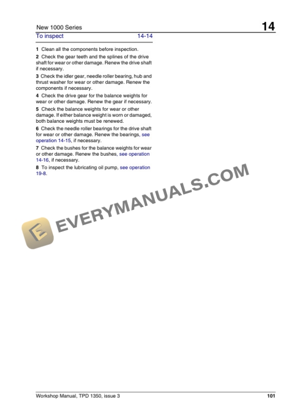 Manitou MT 1030 S Series 1 Repair Manual 0-1-M87EN 4 Manitou MT 1030 S Series 1 Repair Manual 0-1-M87EN - Image 2