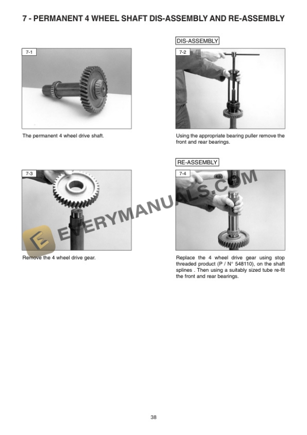 Manitou MT 1030 S Series 1 Repair Manual 0-1-M87EN 6 Manitou MT 1030 S Series 1 Repair Manual 0-1-M87EN - Image 4