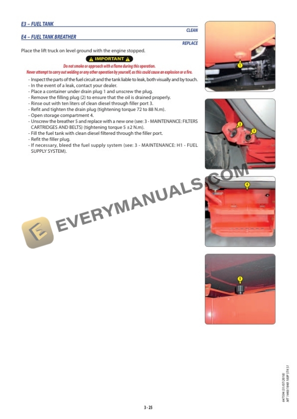 Manitou MT 1440 100P ST4 S1, MT 1840 100P ST4 S1 Operator Manual 647594 US 7 Manitou MT 1440 100P ST4 S1, MT 1840 100P ST4 S1 Operator Manual 647594 US - Image 5