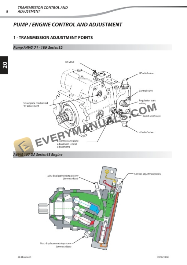 Manitou MT 1440 100P ST4 S1 to MT 1840 HA 100P ST4 S1 Repair Manual 647604EN-2