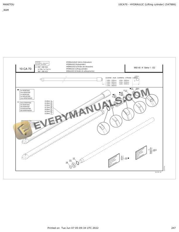 Manitou MT 1440 HA 100D ST5 S1, MT 1840 HA 100D ST5 S1 Parts Manual 647785 5 Manitou MT 1440 HA 100D ST5 S1, MT 1840 HA 100D ST5 S1 Parts Manual 647785 - Image 3