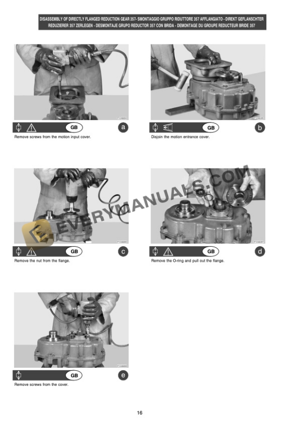 Manitou MT 845 H Turbo Series 1 to MT 1645 HSL Turbo Mono-Ultra Series 1 Service Manual M49FR FR-4
