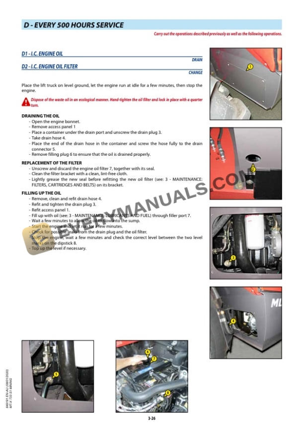 Manitou MT-X 733 S1 MINING Operator Manual 649191 EN-AU 7 Manitou MT-X 733 S1 MINING Operator Manual 649191 EN-AU - Image 5