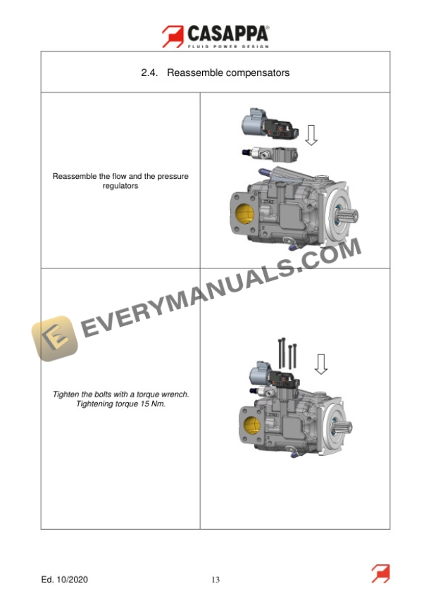 Manitou MVP 60.63S-06S8-LSF Service Pump Repair Manual 649194EN 6 Manitou MVP 60.63S-06S8-LSF Service Pump Repair Manual 649194EN-4