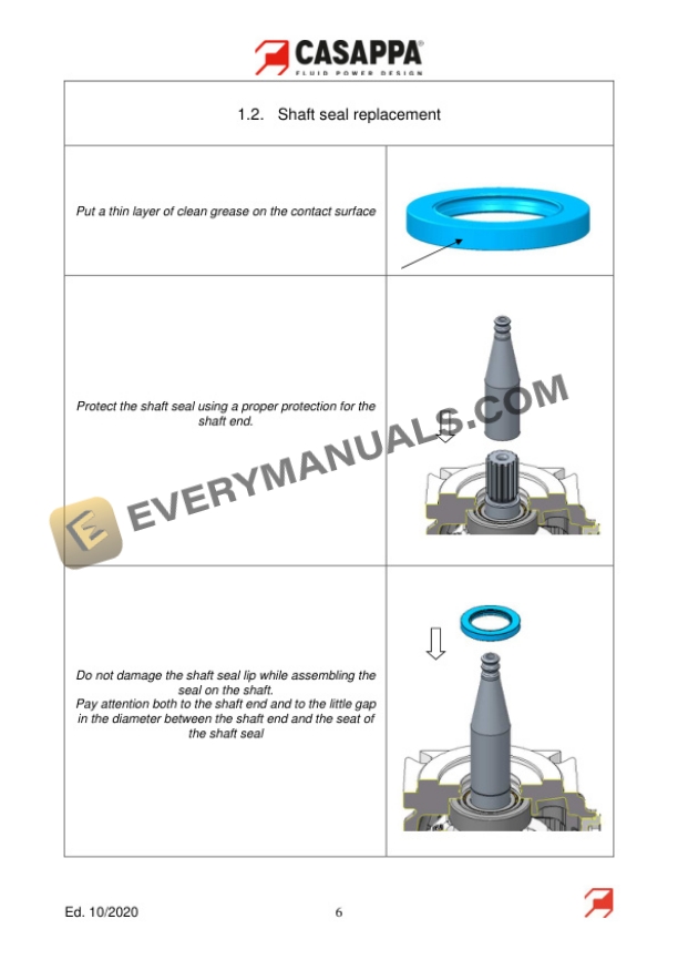 Manitou MVPR 60.84D-06S8-LSF Pump Repair Manual 647956EN 4 Manitou MVPR 60.84D-06S8-LSF Pump Repair Manual 647956EN-2