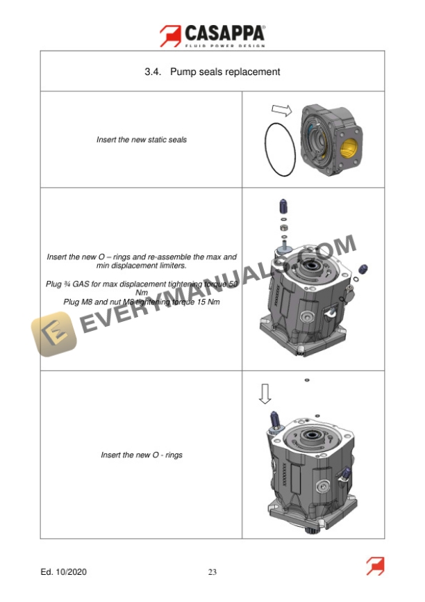 Manitou MVPR 60.84D-06S8-LSF Pump Repair Manual 647956EN 6 Manitou MVPR 60.84D-06S8-LSF Pump Repair Manual 647956EN-4