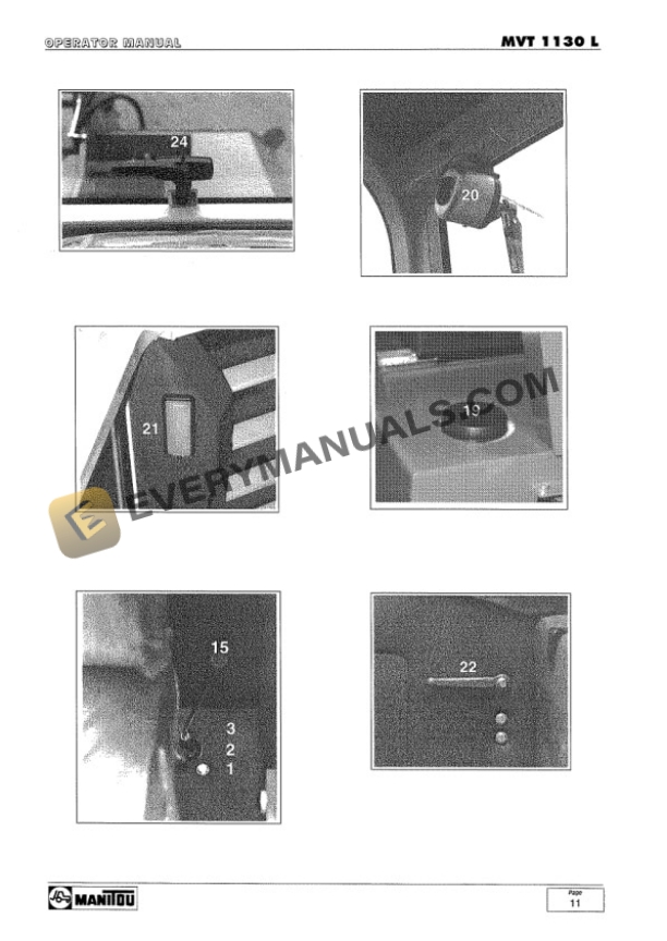 Manitou MVT 1130 L Operator Manual 47988EN-2