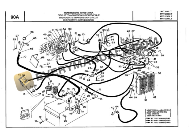 Manitou MVT 1130L T, MVT 1230LS T, MVT 1230SL T, MVT 1330SL T Comfort Line Parts Manual 547270-2