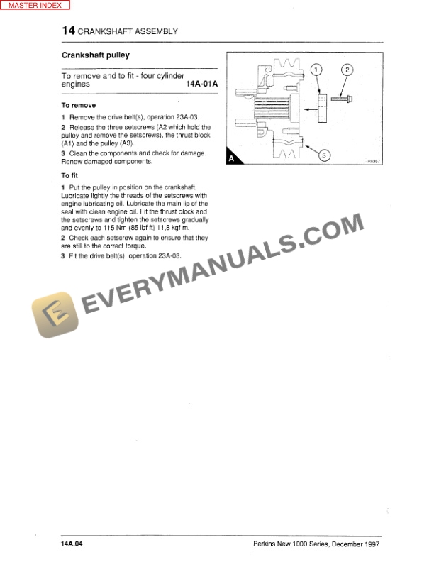 Manitou MVT 1230 L Comfort Line Service Manual 648001-4