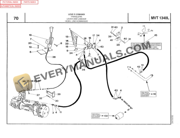 Manitou MVT 1330 L Comfort Line, MVT 1340 L Comfort Line Parts Manual 547685-2