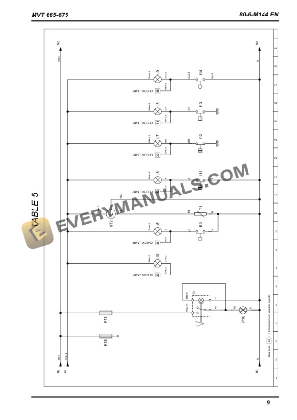 Manitou MVT 665, MVT 675 Repair Manual 0-1-M144EN-4
