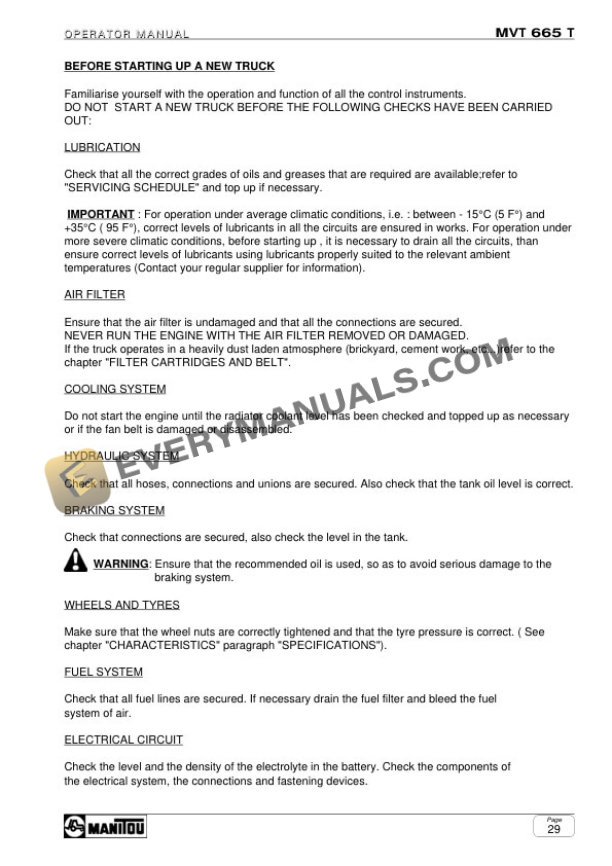 Manitou MVT 665 T Comfort Line E2 Operator Manual 648342 US-3