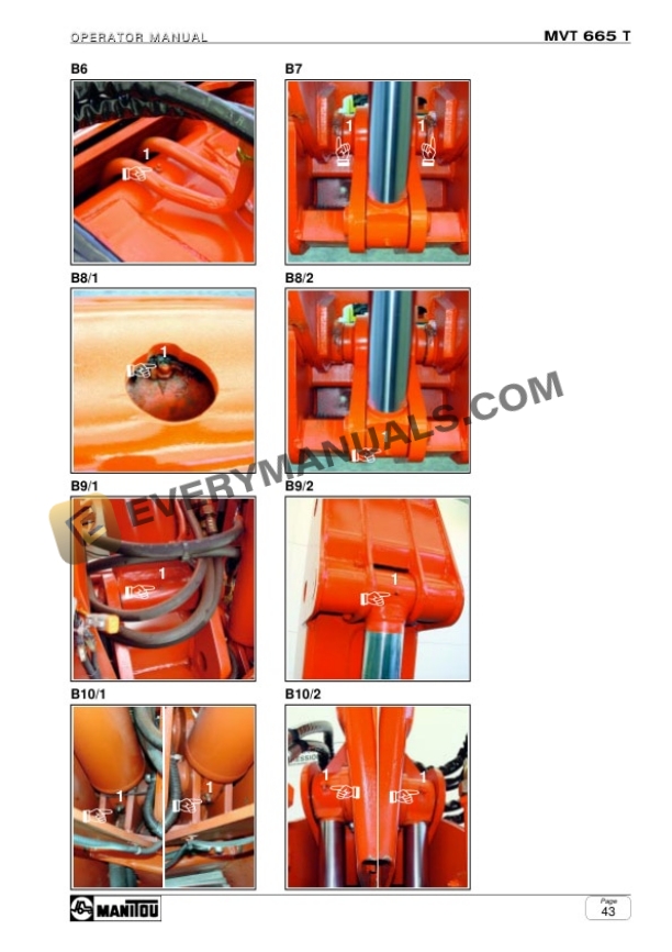 Manitou MVT 665 T Comfort Line E2 Operator Manual 648342 US-4