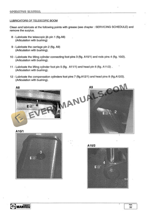 Manitou MVT 730 Operator Manual 547096EN-4