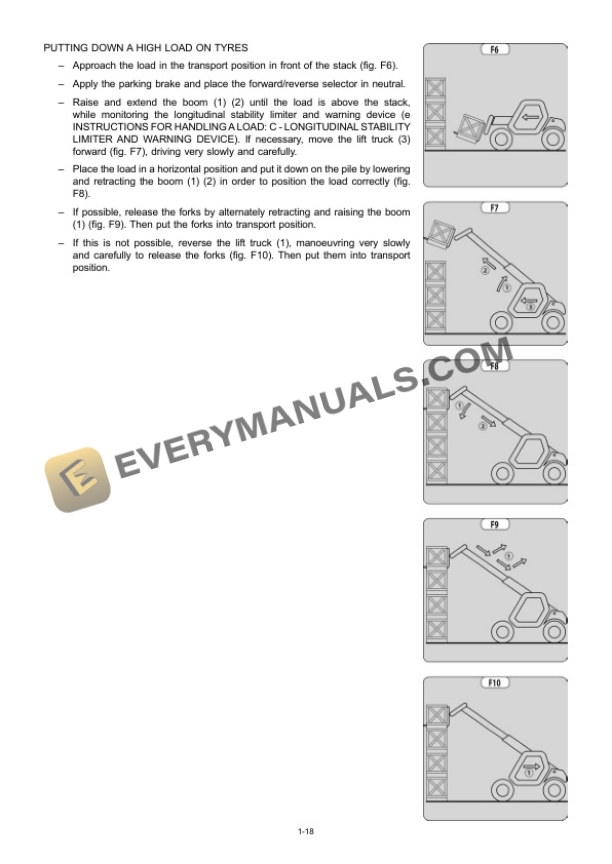 Manitou MXT 1740 BSIV Operator Manual 53113157EN-2