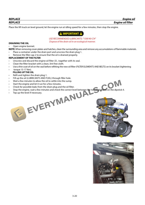 Manitou MXT 1740 BSIV Operator Manual 53113157EN-5