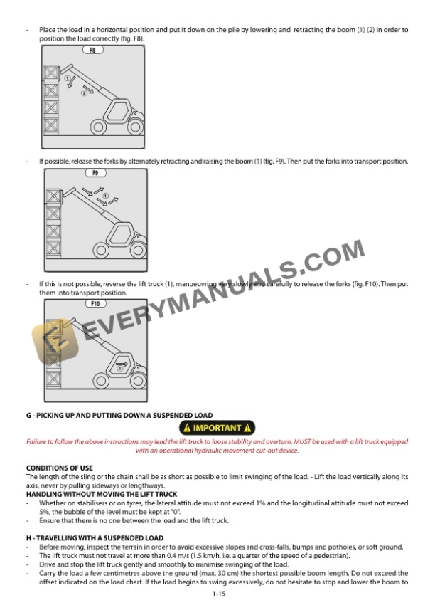 Manitou MXT 840 Kirloskar BSIV Operator Manual 53112749EN-2