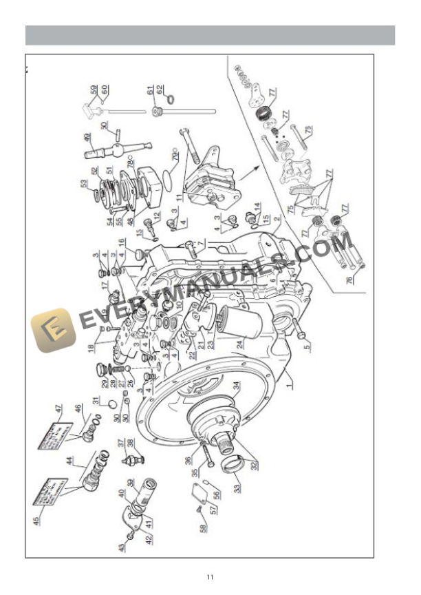 Manitou MXT 840 With Kirloskar Engine Repair Manual 53109857EN-2